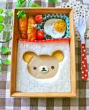 キャラ弁☆パンdeリラックマサンドイッチ