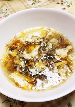 もずく酢ですっぱ美味いスープ-レシピのメイン写真