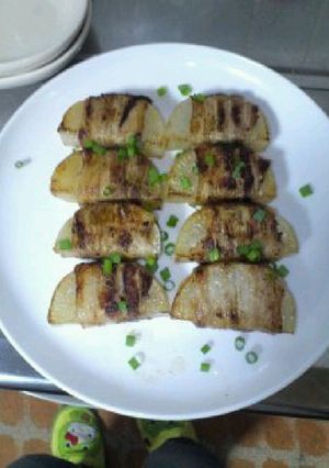 簡単に大根肉巻きｽﾃｰｷ♪-レシピのメイン写真