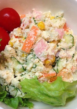 乾燥おからdeポテト風おからサラダ-レシピのメイン写真