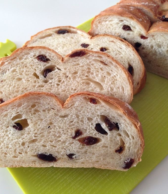 Hbで☆おっきなレーズンパン by パン星人☆ありさ 【クックパッド