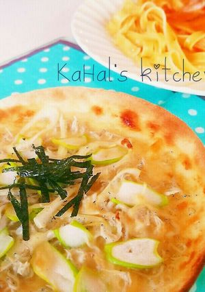 市販トルティーヤで簡単 しらすピザ♪-レシピのメイン写真