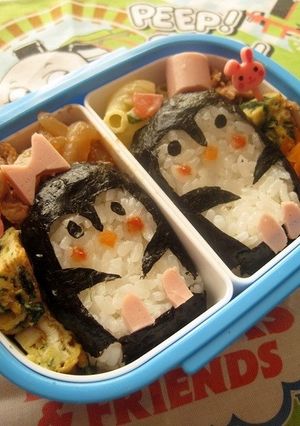 ペンギンのキャラ弁-レシピのメイン写真