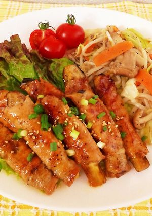 焼肉のタレで簡単♪美味しい♪茄子の肉巻き-レシピのメイン写真