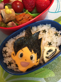 妖怪ウォッチ☆ ケータくん ☆キャラ弁-レシピのメイン写真
