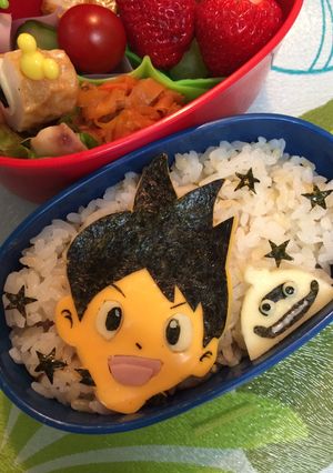 妖怪ウォッチ☆ ケータくん ☆キャラ弁-レシピのメイン写真