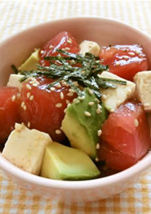 アボカドまぐろ丼-レシピのメイン写真