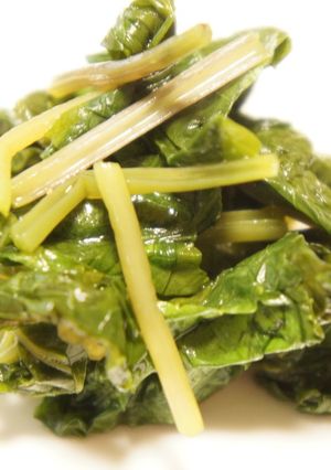 わさび菜の下処理-レシピのメイン写真