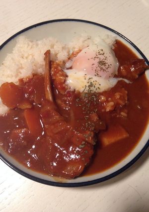 ラム肉のカレー-レシピのメイン写真