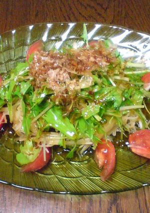 大根と水菜のサラダ-レシピのメイン写真