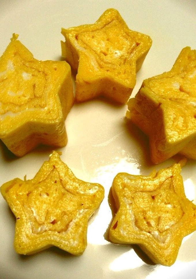 星型の卵焼き-レシピのメイン写真