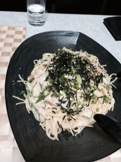 オクラとキノコの和風たらこパスタ-レシピのメイン写真