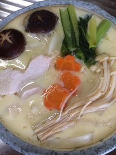 風邪に!小田巻蒸し(うどん入り茶碗蒸し)-レシピのメイン写真