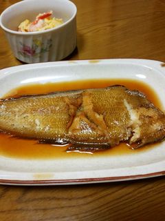 舌ひらめの煮付け-レシピのメイン写真