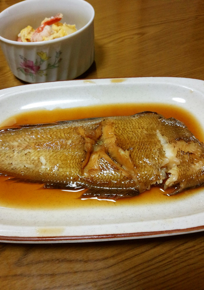 舌ひらめの煮付け-レシピのメイン写真