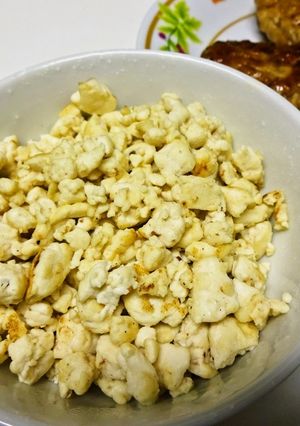 糖質制限のお供に豆腐ご飯-レシピのメイン写真