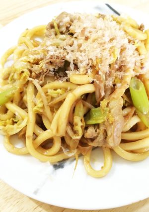 味噌焼きうどん-レシピのメイン写真