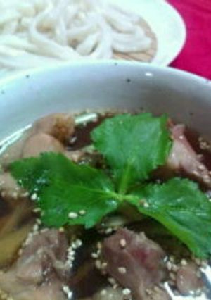 うまっっ!!鶏もも肉のつけ汁うどん-レシピのメイン写真