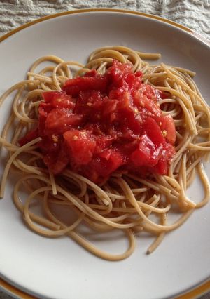超シンプル☆トマトパスタ-レシピのメイン写真