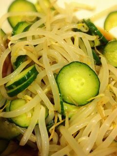 夏バテ防止☆もやしとキュウリの酢の物-レシピのメイン写真