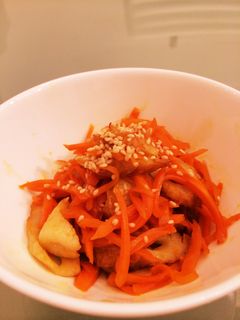 にんじんとちくわのきんぴら-レシピのメイン写真