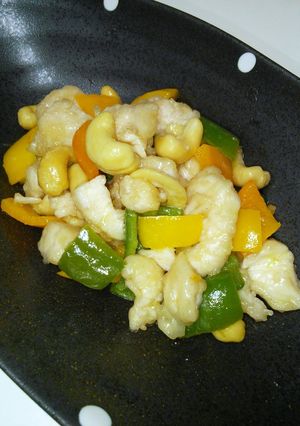 胸肉とカシューの炒め物-レシピのメイン写真