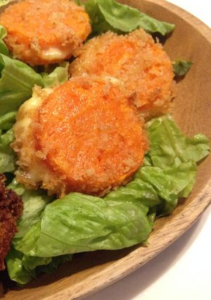 簡単！人参のチーズはさみ揚げ-レシピのメイン写真