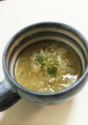 新玉ねぎで☆オニオンスープ-レシピのメイン写真
