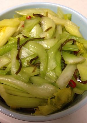セロリの浅漬け-レシピのメイン写真