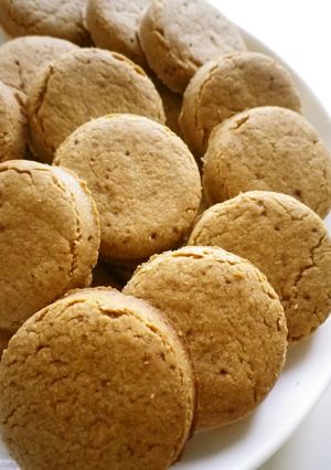 ダイエットの味方!ほろほろきな粉クッキー-レシピのメイン写真