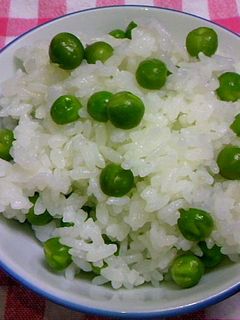 緑鮮やか・ふっくら 豆ごはん-レシピのメイン写真