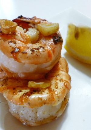 海老のにんにく焼き♪-レシピのメイン写真