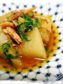 おばあちゃんの味*大根と桜エビの煮もの-レシピのメイン写真