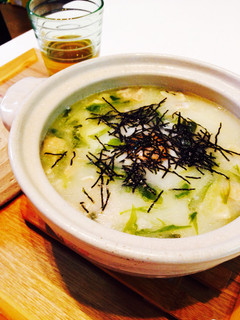 やっと見つけた居酒屋の鶏雑炊-レシピのメイン写真
