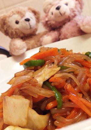 ☆糸こんにゃく焼きそば☆-レシピのメイン写真