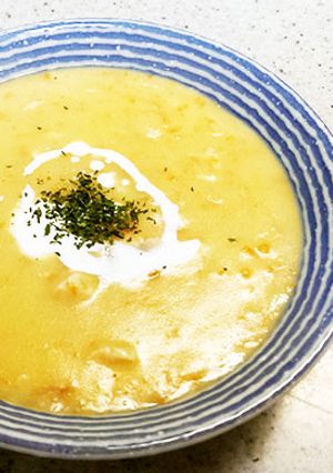 クリームオブチキンスープ-レシピのメイン写真