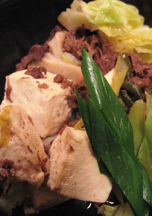 ワンルームご飯★肉豆腐-レシピのメイン写真