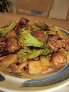 豚こま肉団子のケチャップ炒め-レシピのメイン写真