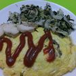 たまねぎとエリンギのとろあまオムレツ!