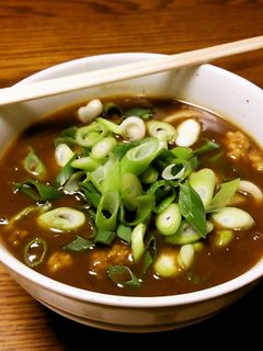 レトルトで和風カレーうどん-レシピのメイン写真