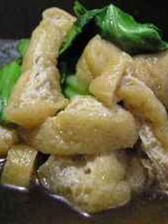 小揚げと青梗菜のサッと煮-レシピのメイン写真