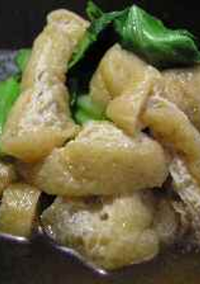小揚げと青梗菜のサッと煮-レシピのメイン写真