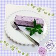 ブルーベリーのレアチーズケーキ♡