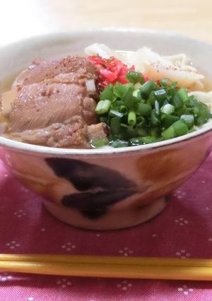 ☆美味しいよ♪本場沖縄のソーキそば☆-レシピのメイン写真