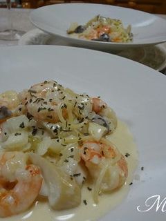 海老とエリンギのクリームパスタ-レシピのメイン写真