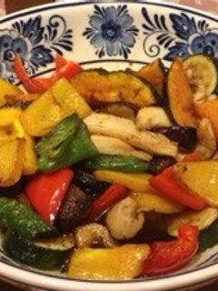 色とりどり、素揚げ野菜のマリネ-レシピのメイン写真