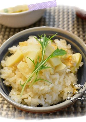 我が家のたけのこごはん～♪-レシピのメイン写真