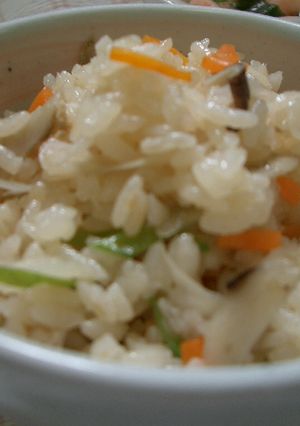 炊き込みご飯-レシピのメイン写真