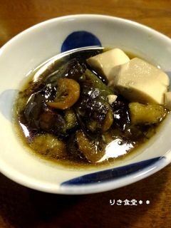 茄子の揚げ煮-レシピのメイン写真