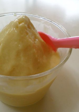 マンゴーの缶詰で!マンゴージェラート-レシピのメイン写真
